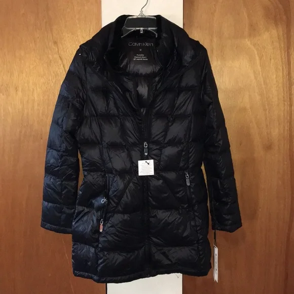 ♠️NWT Calvin Klein Premium Down Packable Coat - Picture 1 of 15